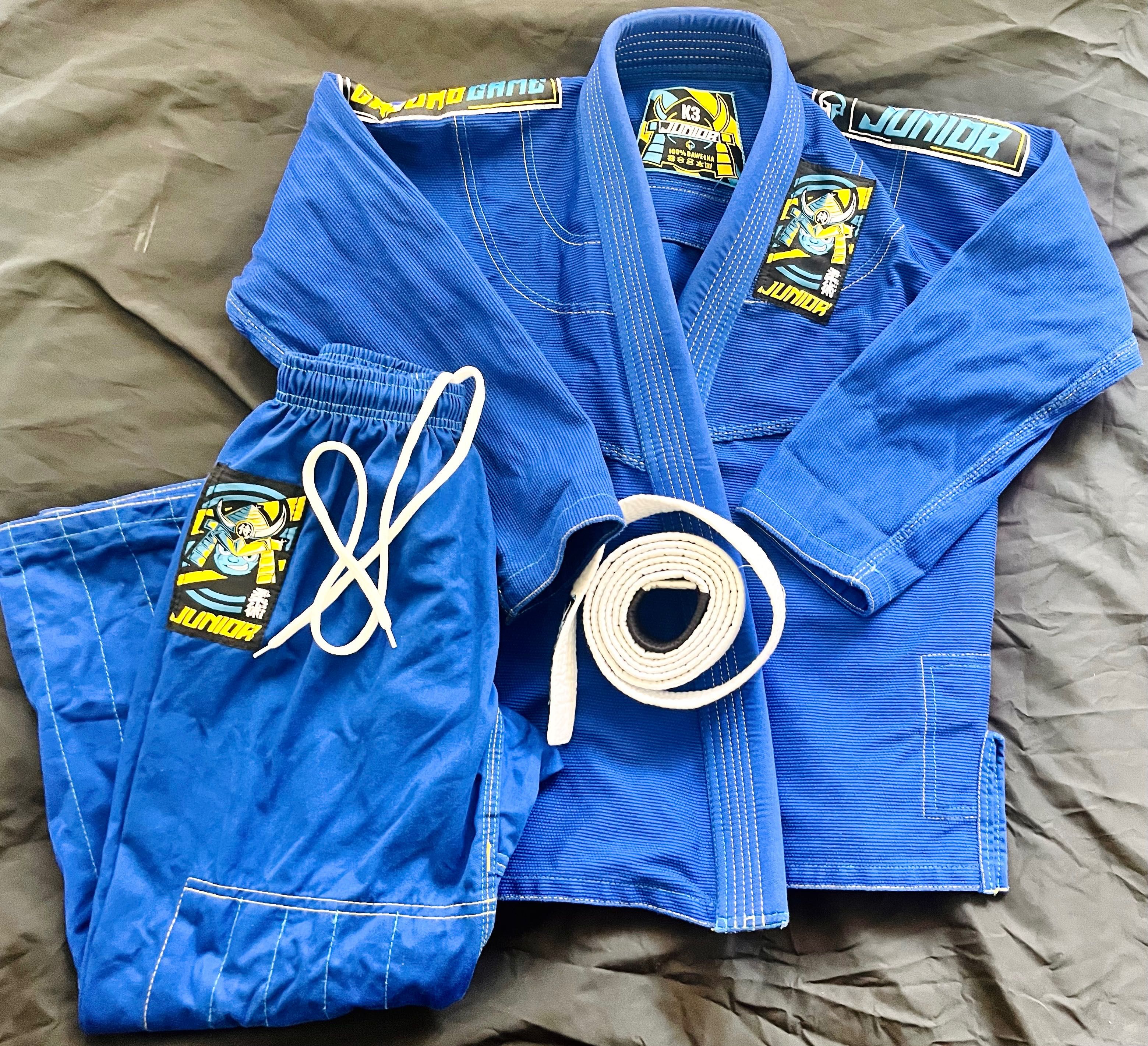 Blue Kids Gi - Jiu Jitsu kimono Junior