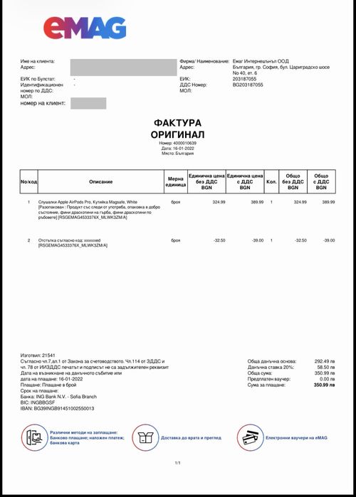 Airpods Pro 1st gen Magsafe