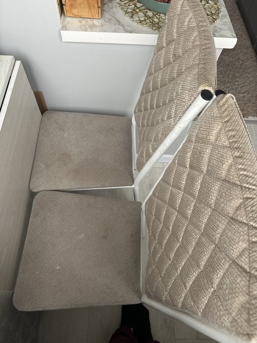 Трансформер стол со стульями