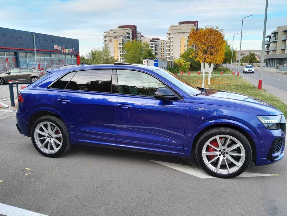Audi RS Q8 2021 4.0i + hybrid 600cp impecabil full 79900e neg /schimb