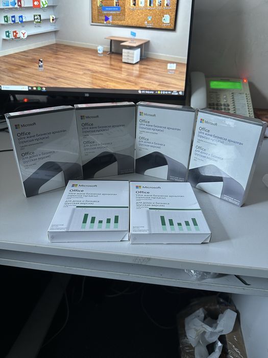 Продам Microsoft Office новые запечатанные для ПК для MAC