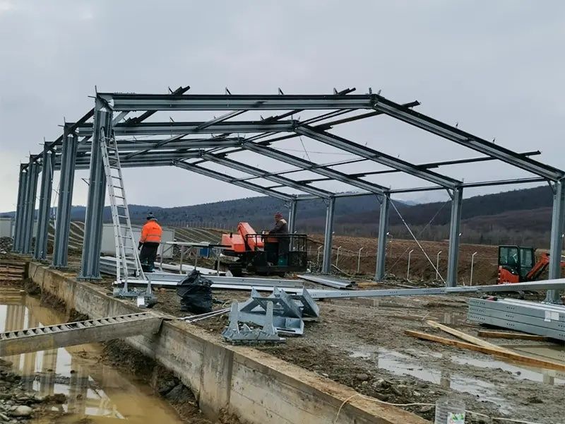 Vand hale și structuri metalice