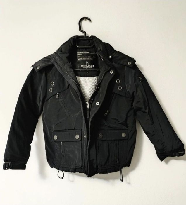 Geacă ski, Breach, cu puf, pene si blana iepure - S