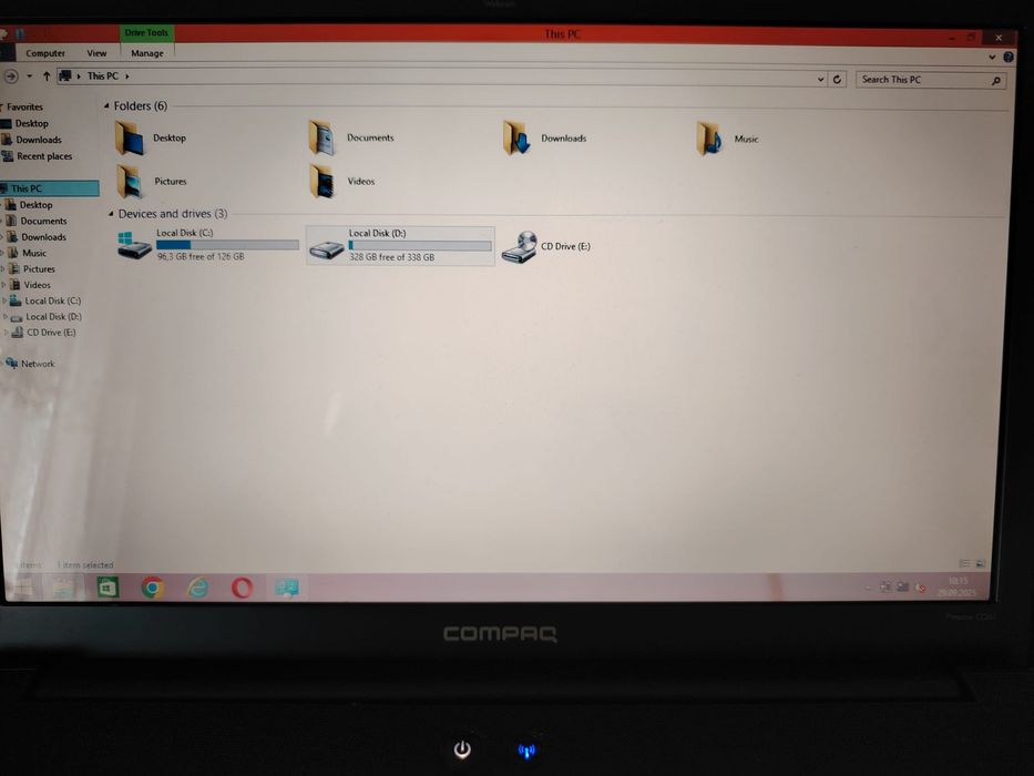 Laptop HP Compaq schimb