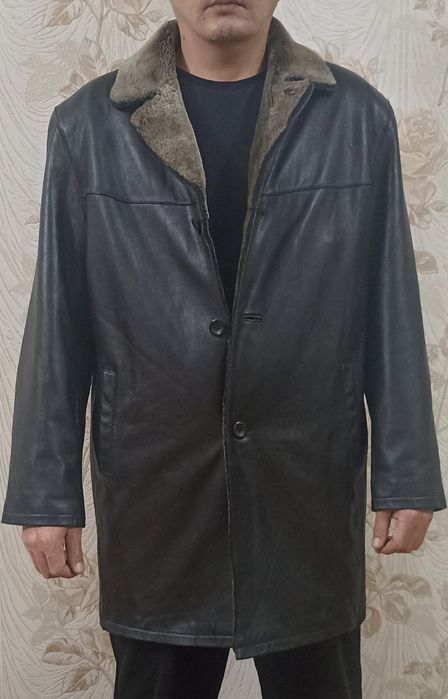 Дублёнка кожаная