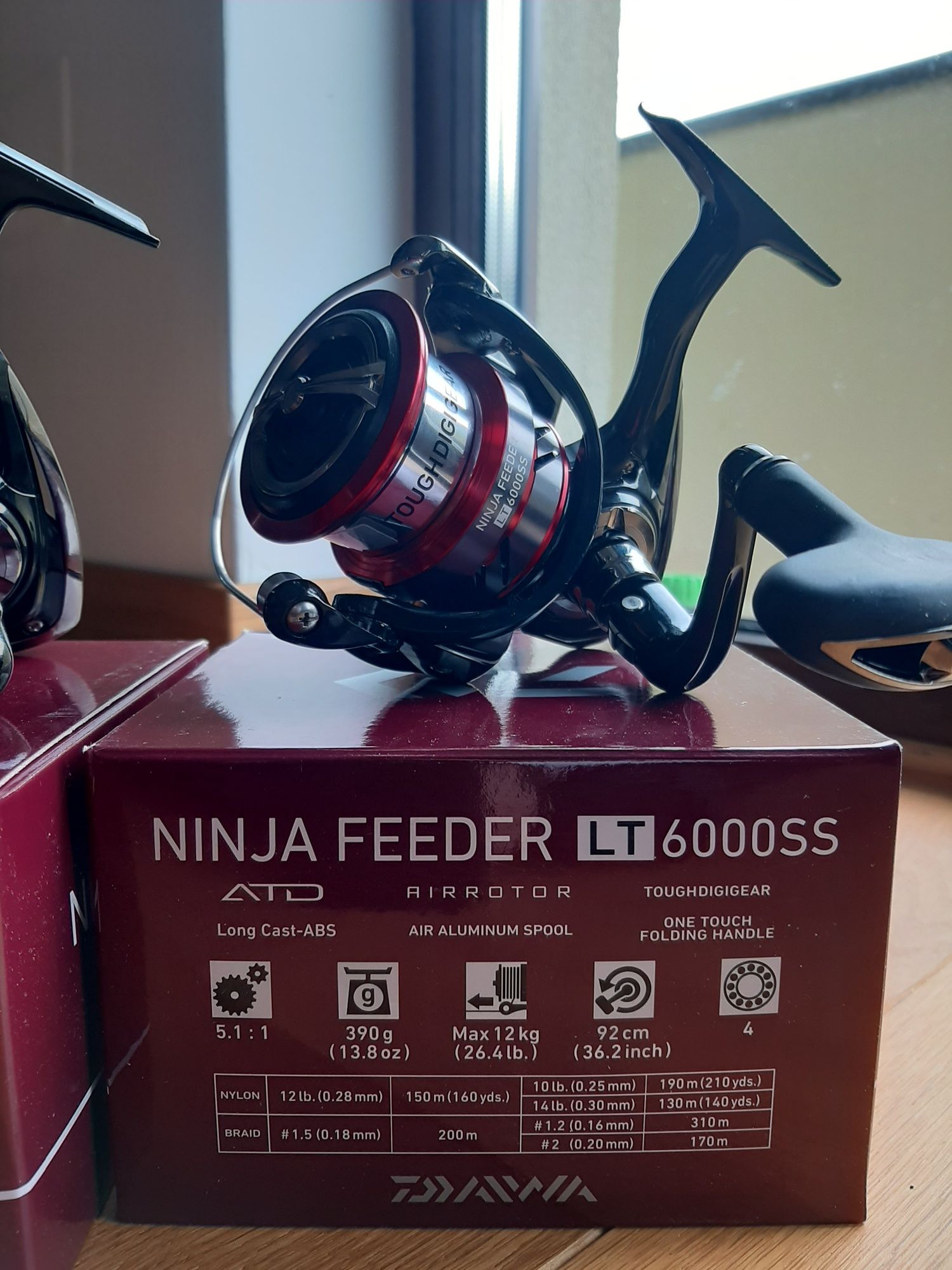 Mulinete Daiwa Ninja LT 6000 SS, match feeder, pret/bucata neg., NOI
