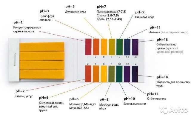 Тест-полоски РН лакмусные