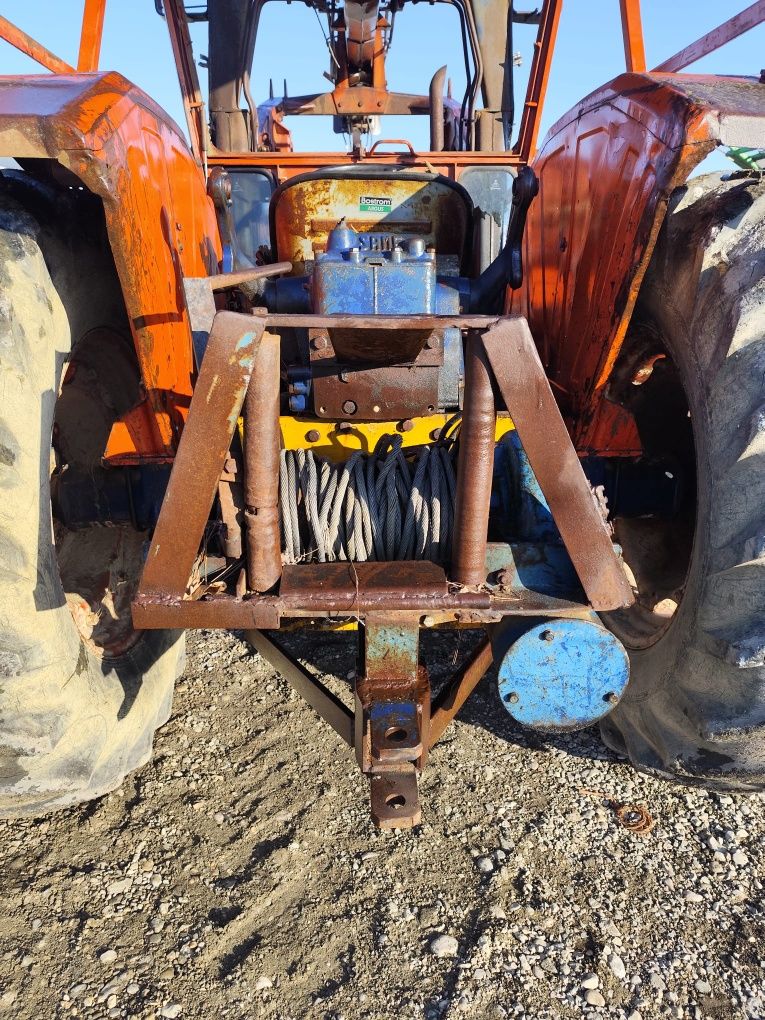 Tractor forestier same centurion 75  4x4 cu graifer,troliu