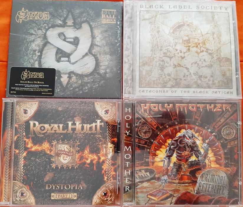 vand CD rock heavy metal (Saxon, Black Label Society, Primal Fear)