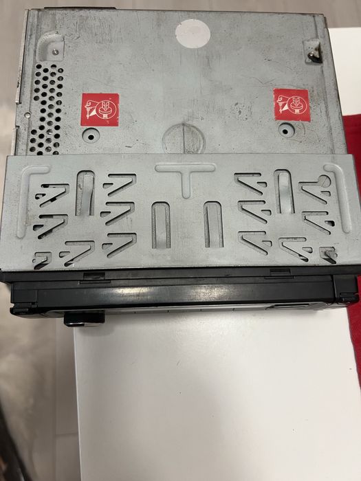 Radio cd blauktpunct