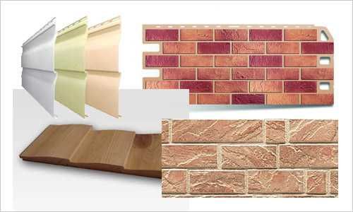 Виниловый, металлический сайдинг, фасадные панели, металлочерепица