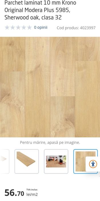 Parchet laminat 10 mm Krono Original Modera Plus 5985, clasa 32