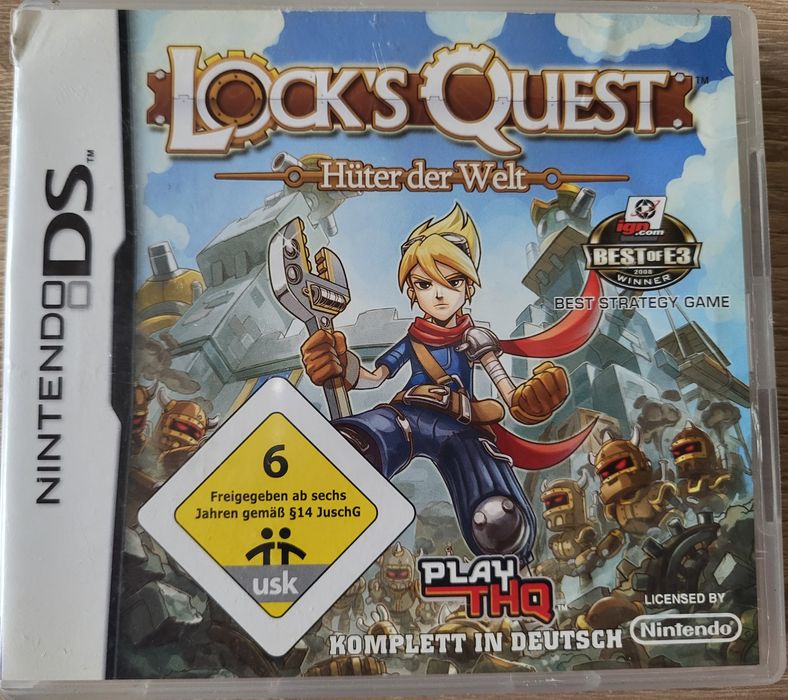 Nintendo ds locks quest игра