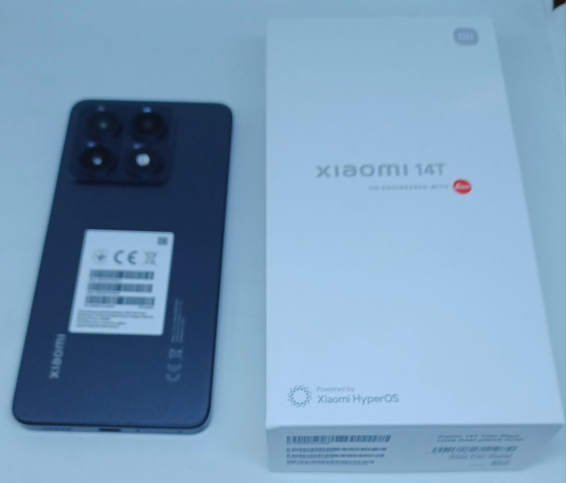 Telefon  Xiaomi 14T, 12GB RAM, 256GB, 5G, Black/ telefon expus