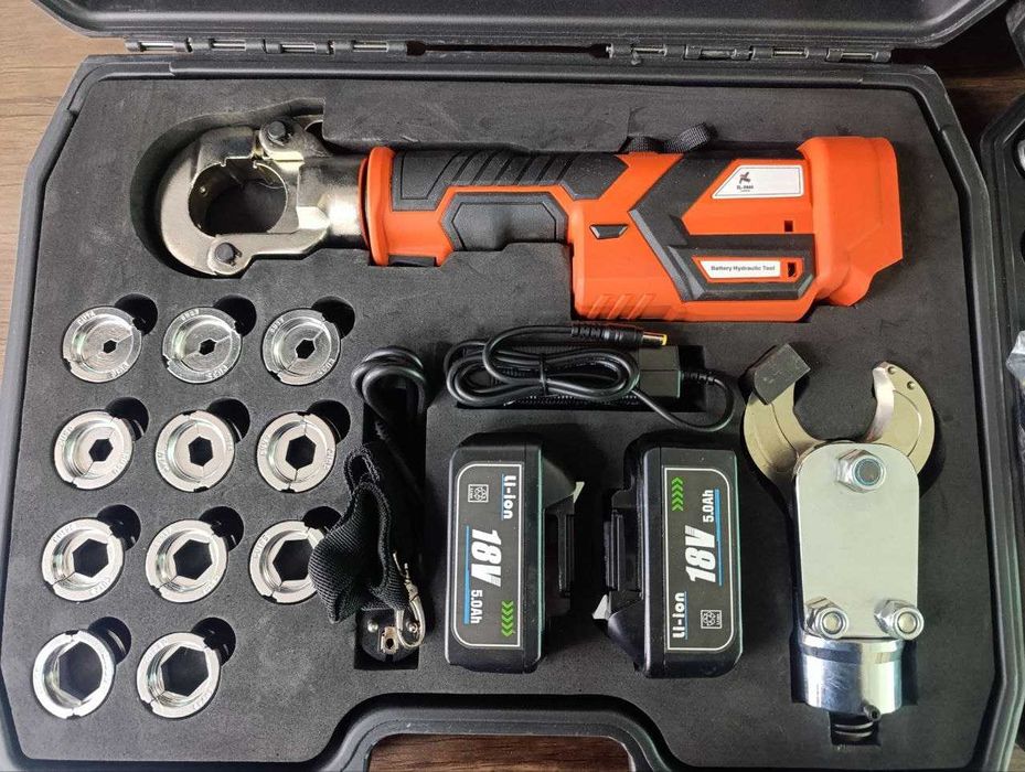 Пресс аккумуляторный 16-300 2в1 в комплекте ножницы