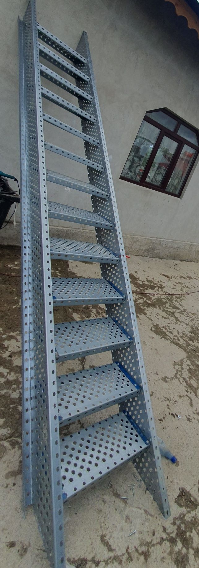 Scari zincate 80x27cm -12 trp