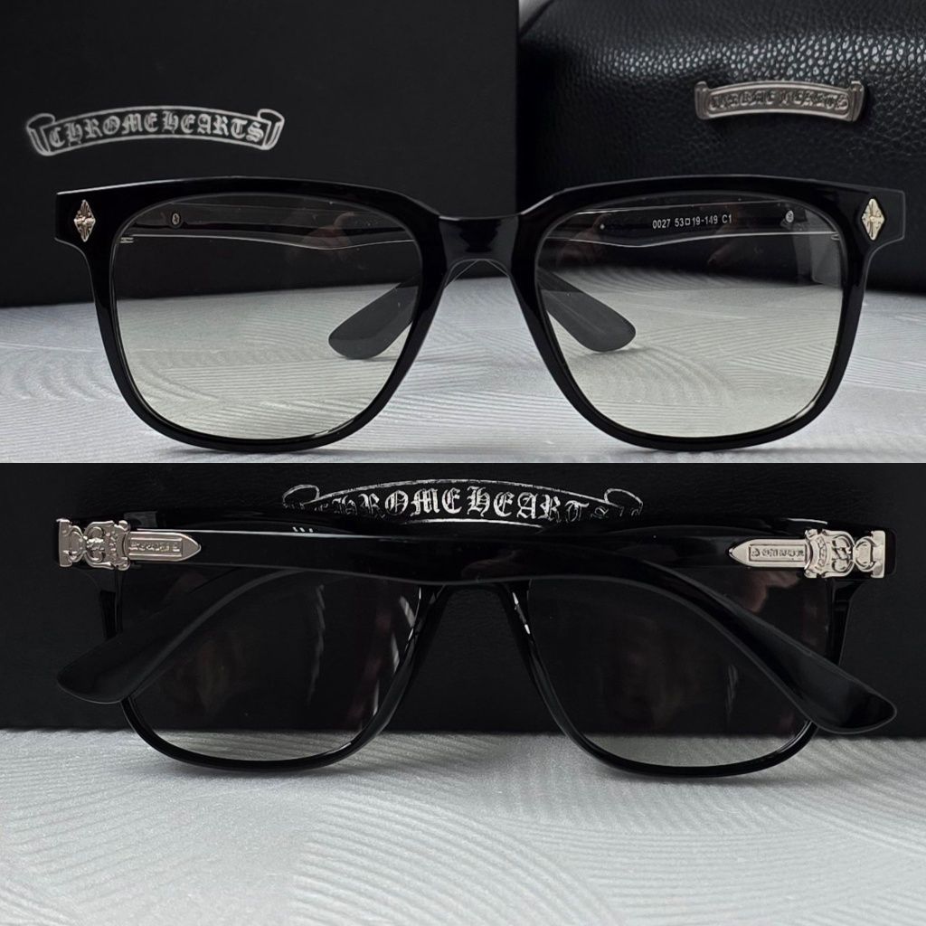 Очила за компютър Диоптрични рамки прозрачни слънчеви chrome hearts