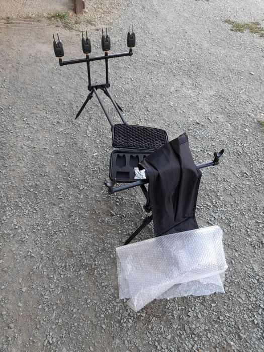 Vând set Rod pod ngt 4 posturi cu avertizori wind blade 513