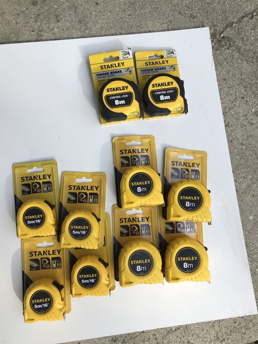 Rulete Stanley 5m si 8m Anglia