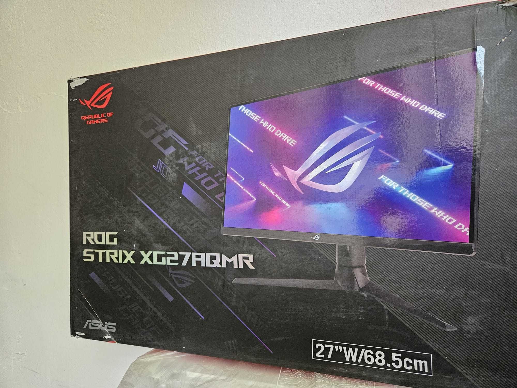 Monitor ASUS ROG Strix XG27AQMR, 27”, QHD, Fast IPS, 300Hz, HDR10