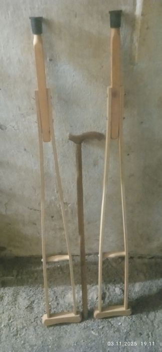 Костыли совершенно новые