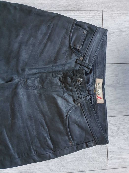 Pantaloni de piele WALLABY - Marimea 35 (Talie 90 cm)
