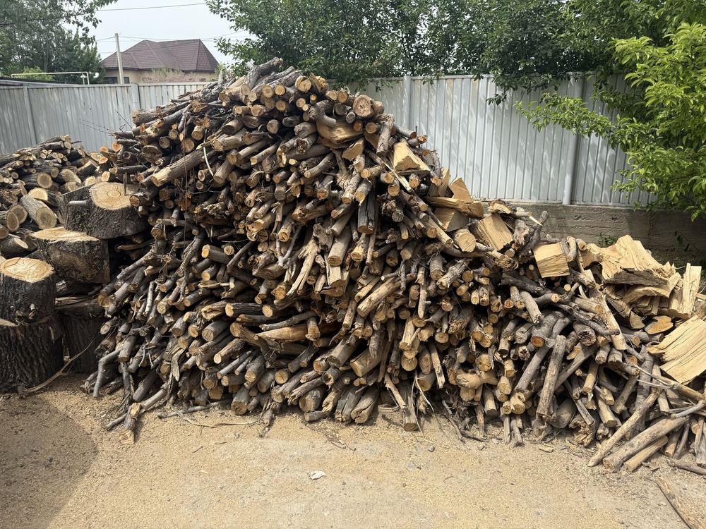Дрова карагач руленный для шашлыка