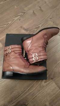 Ghete piele #Massimo Dutti dama