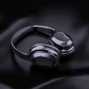 Casti Over Ear Wireless iQuality H1 Graphite Black cu Bluetooth 5.3