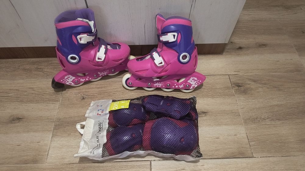 Комплект детски ролери 30-32 с подарък протектори