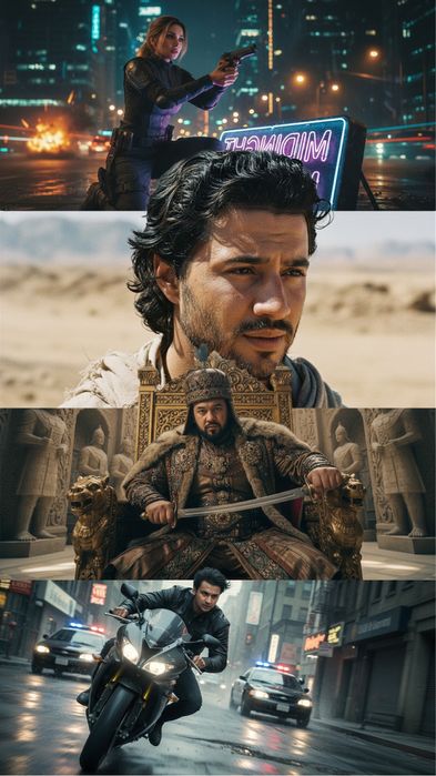 Sun’iy intellekt yordamida tayyor reklama roliklari