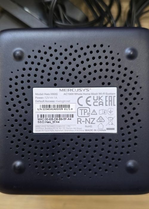 Mercusys H50G / sistem wifi mesh