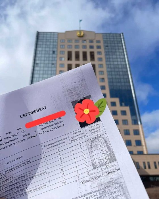 Гостест и ОЛК. Все этапы конкурса на госслужбу. №1 по E-QYZMET Екызмет