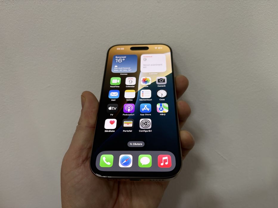 iPhone 16 Pro, 128 gb, Desert Titanium, ByPass / sau pentru recarosare