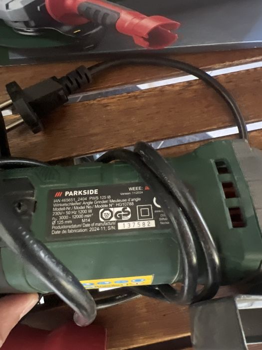 Ел ъглошлайф Parkside