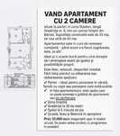 Vând apartament 2 camere, parter – zona Stadion, Bârlad
