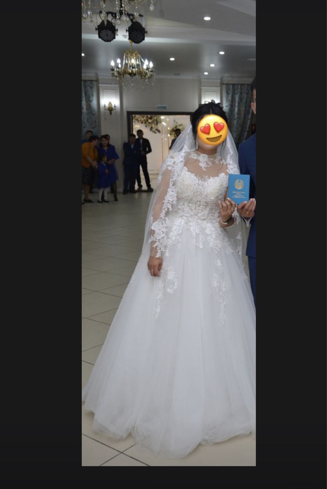 Продам свадебное платье за 80000