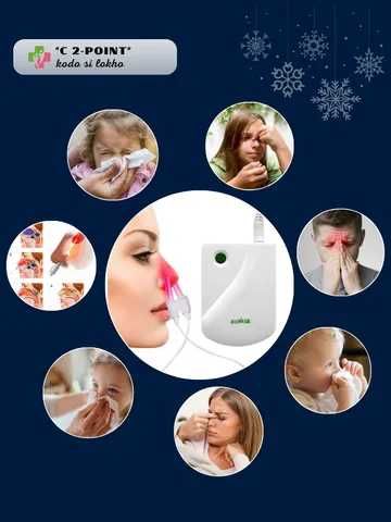 Dispozitiv de terapie cu infraroșu pentru tratamentul rinitei alergice