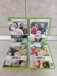 Patru jocuri XBOX 360, Fifa 8, 10, 11, 12