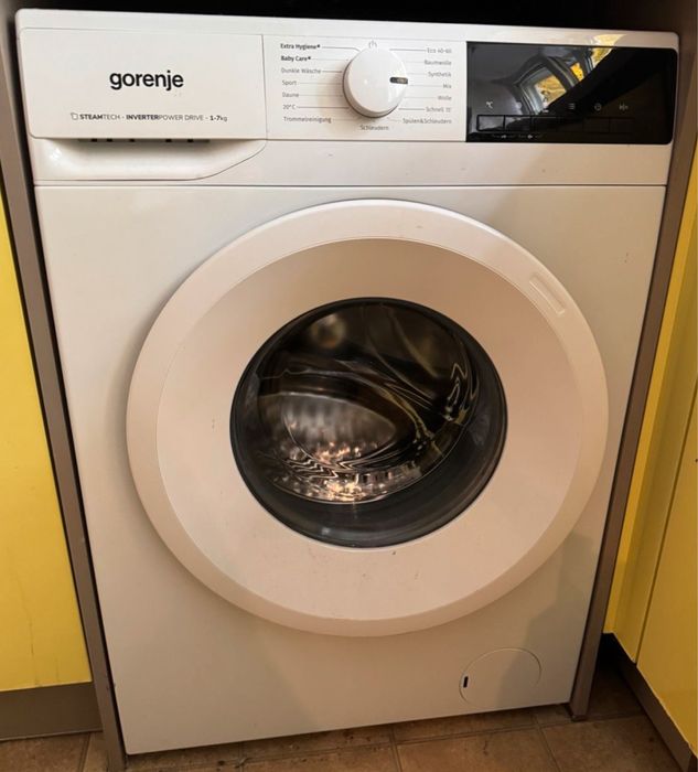 Masina de spalat nouă!