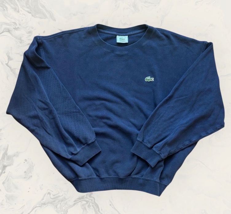 Lacoste Vintage Crewneck Sweatshirt ватирана блуза