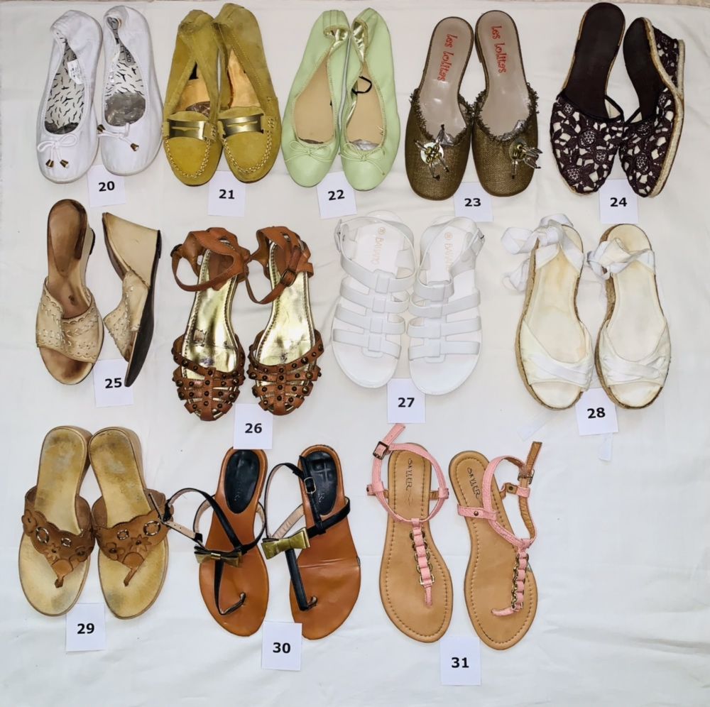 Женские босоножки, туфли, сандалии, пляжная обувь (37-38 размер)