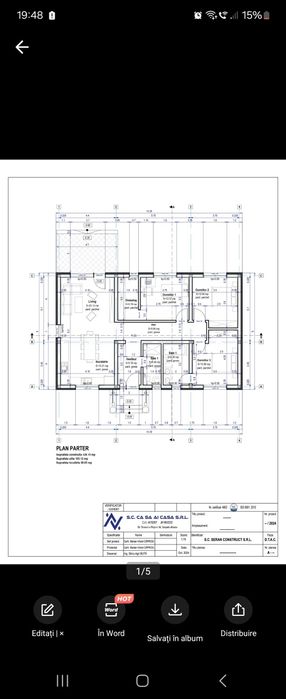 Casa parter 4 camere