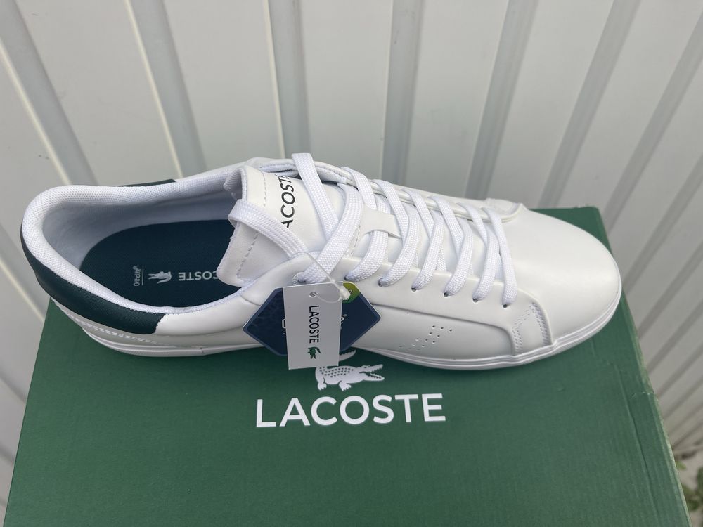 Lacoste originali noi piele sneakers adidasi tenisi