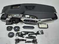 BMW X5 X6 X7 kit airbag - plansa de bord - set centuri de siguranta