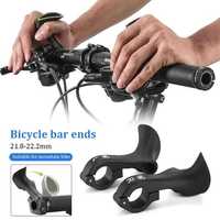 Capete end bar coarne ergonomice manșoane ghidon bicicleta mtb cursier
