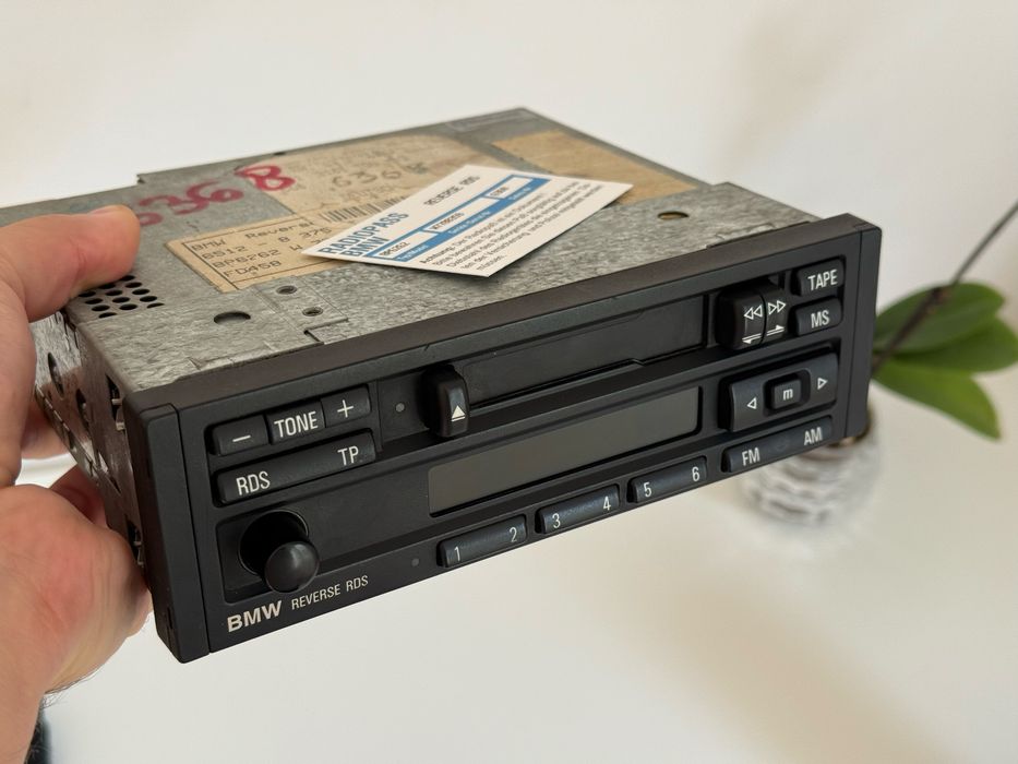 Casetofon BMW Reverse RDS cu bluetooth | E30 E32 E34 E31 E36 Blaupunkt