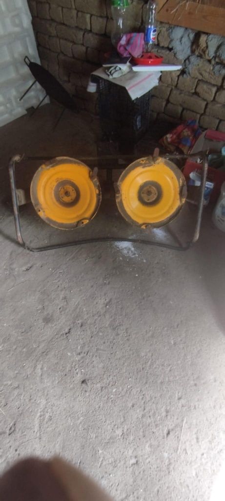 Motocultor 7cp cu coasa și remorca