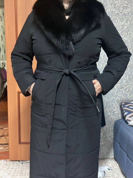 Куртка писец длинная теплая