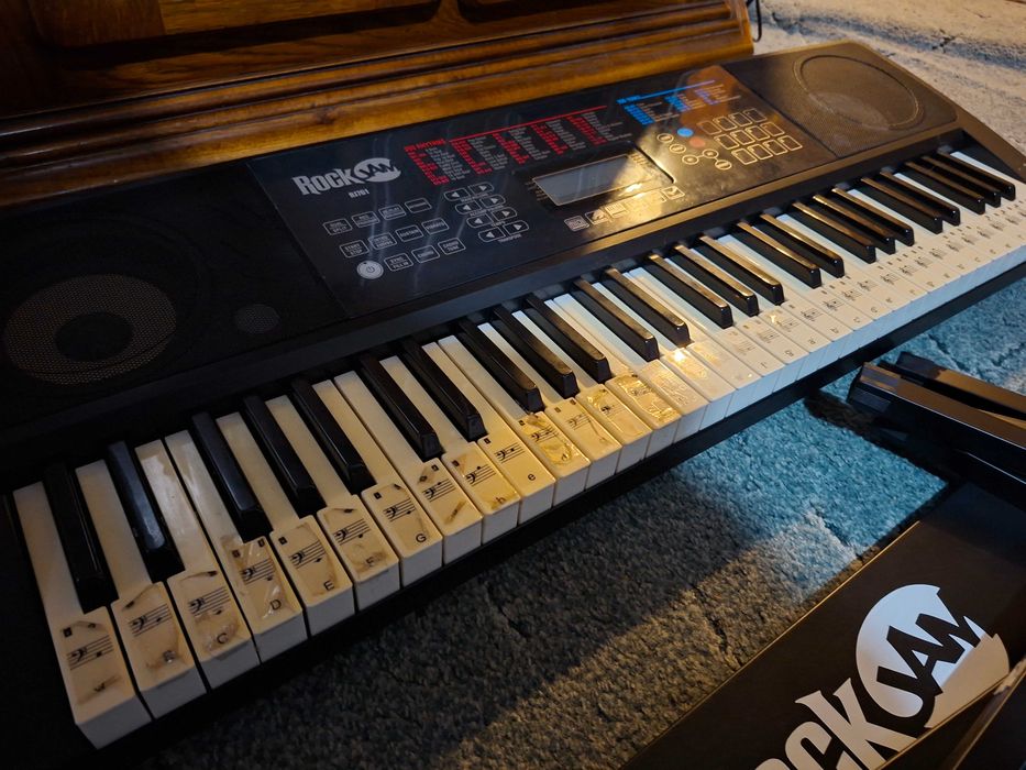 Pian electronic RockJam 61 de clape